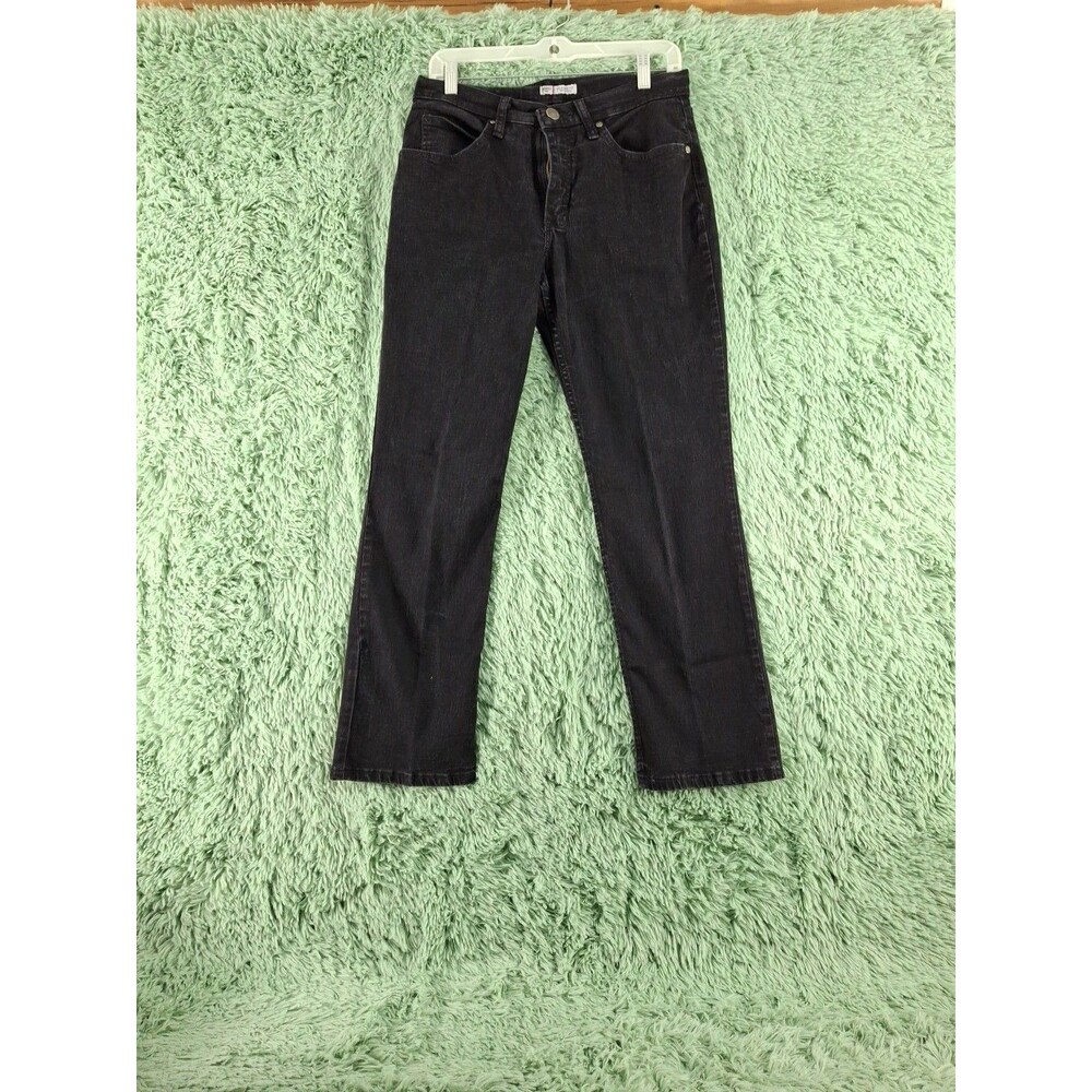 Riders by Lee Indigo Women's Classic-Fit Straight-Leg Jean Black 10